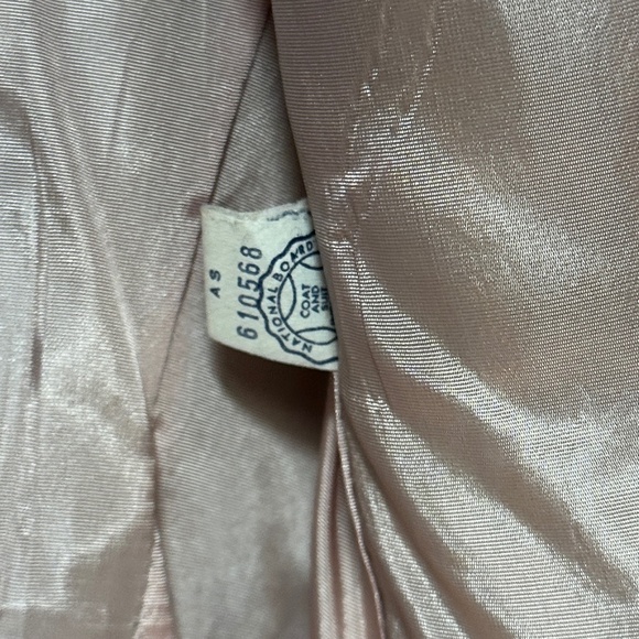 Vintage 1960s Double Breasted Wool Plaid Tweed Jacket Small USA - Picture 13 of 16